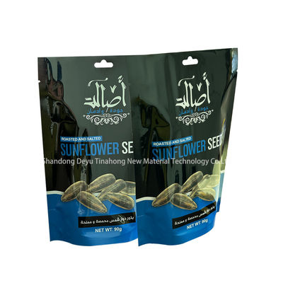 Food Industrial Customized Mylar Bag with Heat Seal Layer and Stand Up
