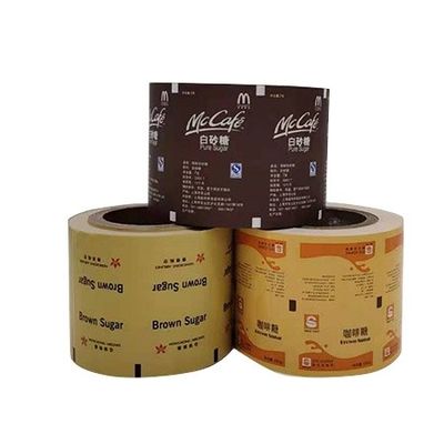 Customized Sugar Sachet Packaging Paper For Creamers Sugar Packets And Spices