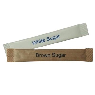Customized Sugar Sachet Packaging Paper For Creamers Sugar Packets And Spices