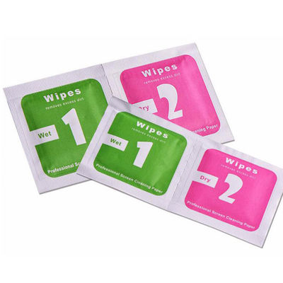 Paper Plastic Type Wet Dry Lens Cleaning Wet Wipes Customized for Your Specifications