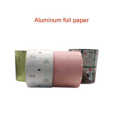 Aluminum Foil Paper Roll for Customized Size Lens Cleaning Wet Wipes Sachet Packaging
