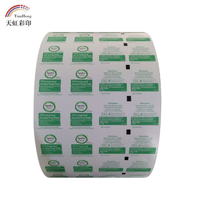Medical Apparatus and Instruments Aluminum Foil Paper for Alcohol Prep Pads Packaging