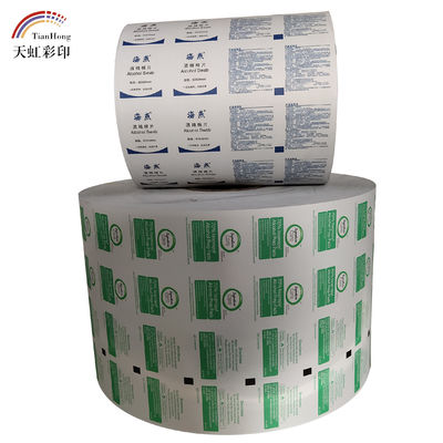 Medical Apparatus and Instruments Aluminum Foil Paper for Alcohol Prep Pads Packaging