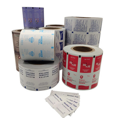 Disposable Medical Aluminum Foil Paper for Alcohol Prep Pad Sale in Customized Size