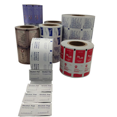 Disposable Medical Aluminum Foil Paper for Alcohol Prep Pad Sale in Customized Size