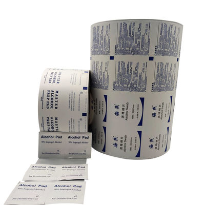 Disposable Medical Aluminum Foil Paper for Alcohol Prep Pad Sale in Customized Size