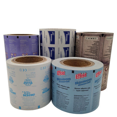 Medical Aluminum Foil Paper for Alcohol Antiseptic Wipes in 1-9 Color Options