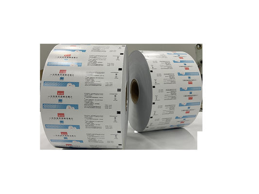 Flexographic Printing Medical Aluminum Foil Laminated Paper for Alcohol Pad Packing