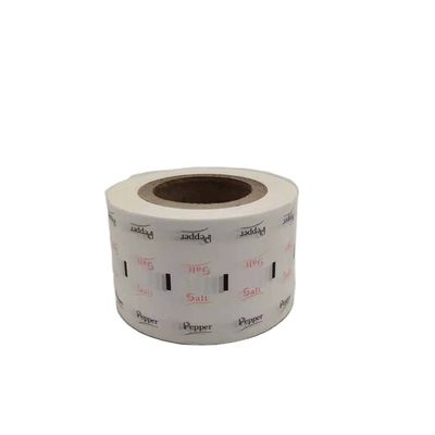 Paper Paperboard Material Customized Flexographic Printing Sugar Salt Sachet Pack
