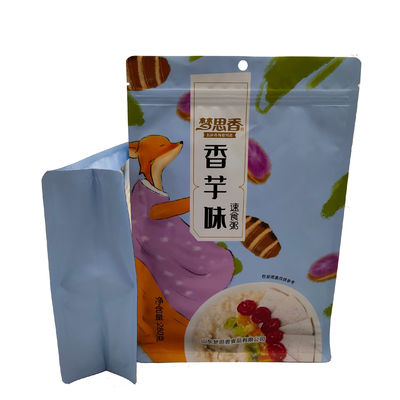 Custom Food Grade Stand Up Pouch Plastic Packaging Bag for Snack Granola and More