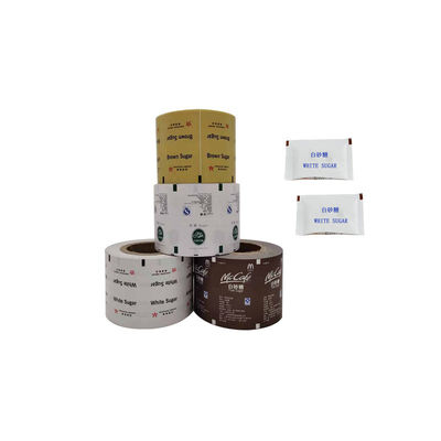 PE Coated Paper Roll For Sugar Stick Packaging 100% Virgin Wood Pulp