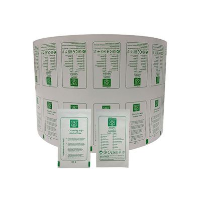 Useful Cleaning Products Packaging Aluminum Foil Composite Paper for Sterile Alcohol Prep Pad/Clean Swab