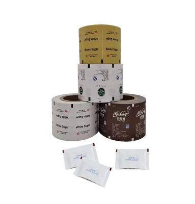 PE Coated Film Paper For Sugar Tube Sweetener Sachet Packing In Customized Color