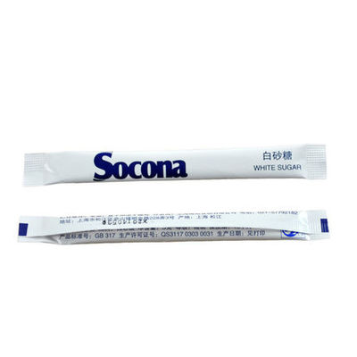 PE Coated Film Paper For Sugar Tube Sweetener Sachet Packing In Customized Color