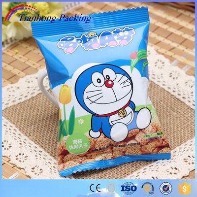 Gravure Printing Aluminium Foil Doraemon Snacks Plastic Packaging Bag for Customized