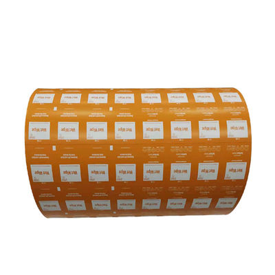5x5cm Size Single Side Alcohol Prep Pads Packaging Material for Flexographic Printing