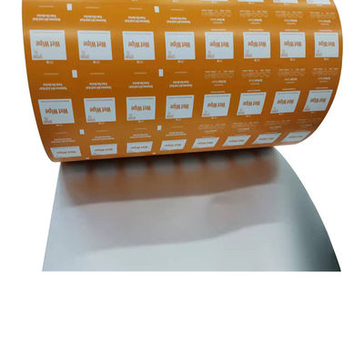 5x5cm Size Single Side Alcohol Prep Pads Packaging Material for Flexographic Printing