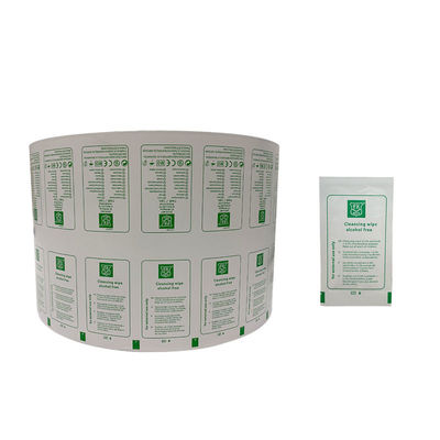 5x5cm Size Single Side Alcohol Prep Pads Packaging Material for Flexographic Printing