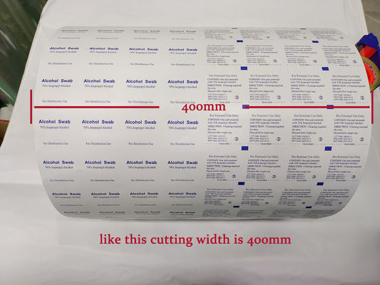 Automatic Packing Machine for Composited Aluminum Foil Printing Paper and Alcohol Pads
