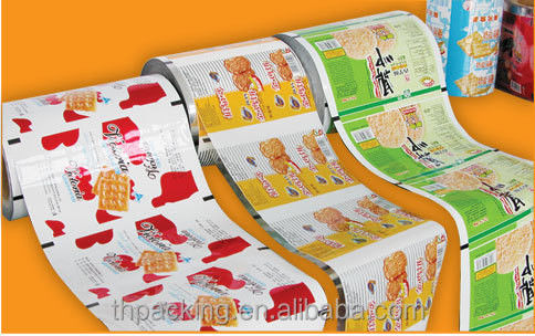 Metalized OPP Film For Sustainable Hygienic Plastic Food Packaging Roll Film
