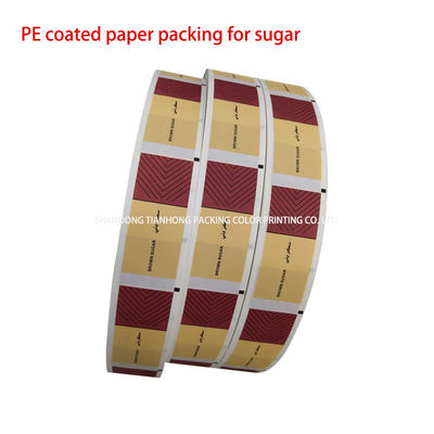 Specialty Paper for Pepper Packaging Customized Design 58g Roll Shape PE Coated Paper