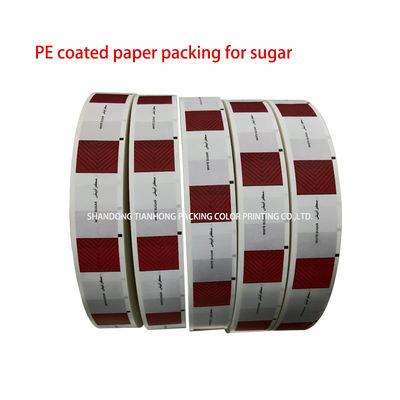 Specialty Paper for Pepper Packaging Customized Design 58g Roll Shape PE Coated Paper