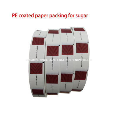Specialty Paper for Pepper Packaging Customized Design 58g Roll Shape PE Coated Paper