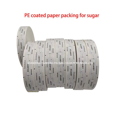 Specialty Paper for Pepper Packaging Customized Design 58g Roll Shape PE Coated Paper