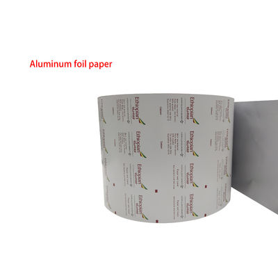 Custom Size Aluminum Foil Paper Plastic Pet PE Packaign Film Roll for Bzk Wipes