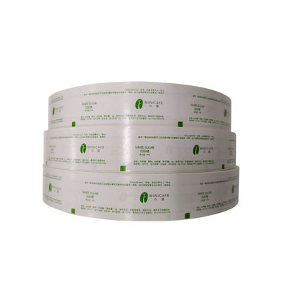 Custom Printed Sugar Powder Stick Sachet Packing Paper with Single Side PE Coating