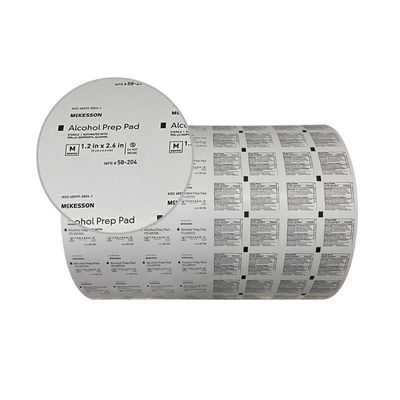 Medical 101g 130g 5-Layer Povidone-Iodine Prep Pad Roll Film Aluminum Foil Paper