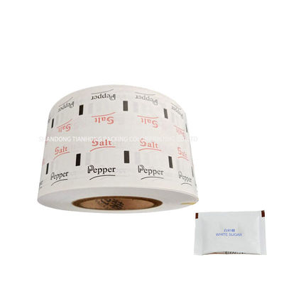 Custom Printed Sugar Powder Stick Sachet Packing Paper with Single Side PE Coating