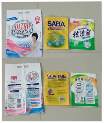 Custom PET/PE Detergent Washing Powder Pouch Packing Bag with Gravure Printing Design