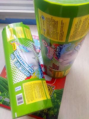 Side Gusset Bag For Eco Friendly Laundry Detergent Washing Powder Packaging