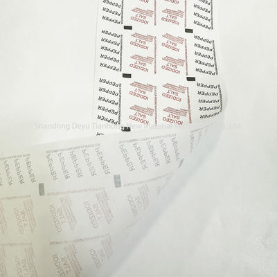 Paper Paperboard Laminated Material Salt Pepper Package Film Roll Stick Packaging