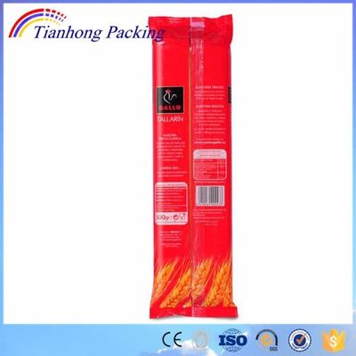 Spaghetti And Fusilli Spiral Pasta Packaging Bags With ISO9001 2008 Certification