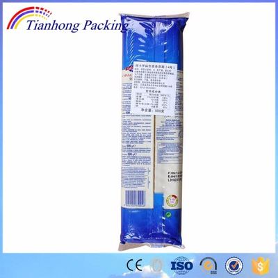 Spaghetti And Fusilli Spiral Pasta Packaging Bags With ISO9001 2008 Certification