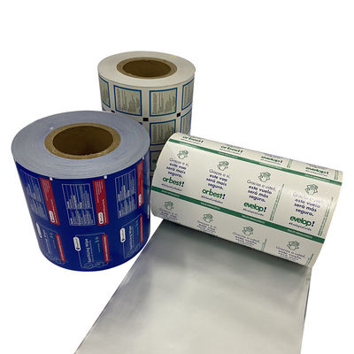PE/Al/Eaa 103G 110g Aluminum Foil Film in Roll for Packing Alcohol Pad Waterproof