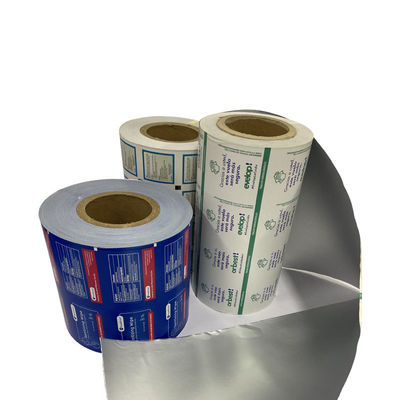 PE/Al/Eaa 103G 110g Aluminum Foil Film in Roll for Packing Alcohol Pad Waterproof