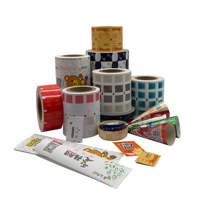 Printing Type Flexographic Printing Aluminium Ice Cream Food Wrap Roll for Products