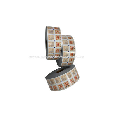 75% Alcohol Pad Packaging Aluminum Foil Laminated Paper with Flexographic Printing