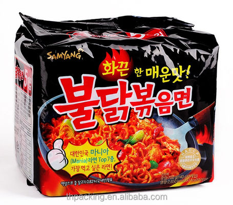 Bag With Valve Nongshim Instant Noodles Packing Bag Logo Print and Durable Material