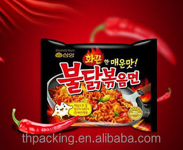 Bag With Valve Nongshim Instant Noodles Packing Bag Logo Print and Durable Material