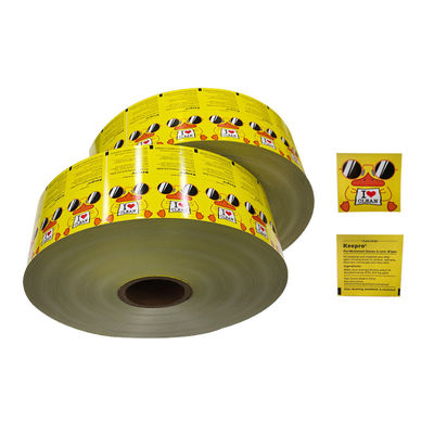 Paper Paperboard Composite Aluminum Foil Paper Roll for 75% Alcohol Wet Wipe Packing