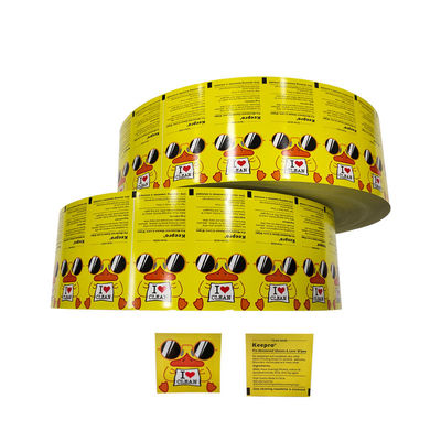 Paper Paperboard Composite Aluminum Foil Paper Roll for 75% Alcohol Wet Wipe Packing