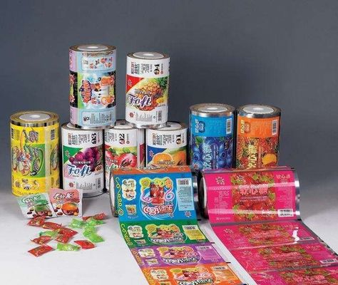 Instant Noodles Plastic Packing Bags Disposable BOPP/VMCPP PET/PE Material Structure