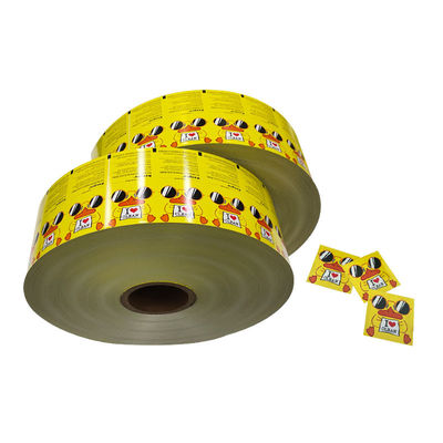 Flexible Laminated Aluminum Foil Paper Roll for Alcohol Prep Pads/Cleaning Wipes Bags