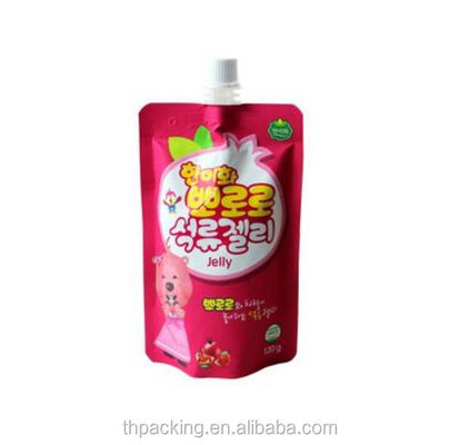 EN137/ROHS/ISO9001/ISO2008 Certified Spout Top Bags For Food Liquid Packaging