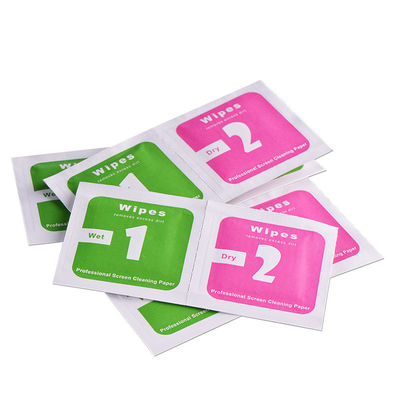 Customized Printing Aluminum Foil Paper Heat Sealing Film for Glasses Cleaning Swabs