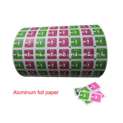Customized Printing Aluminum Foil Paper Heat Sealing Film for Glasses Cleaning Swabs